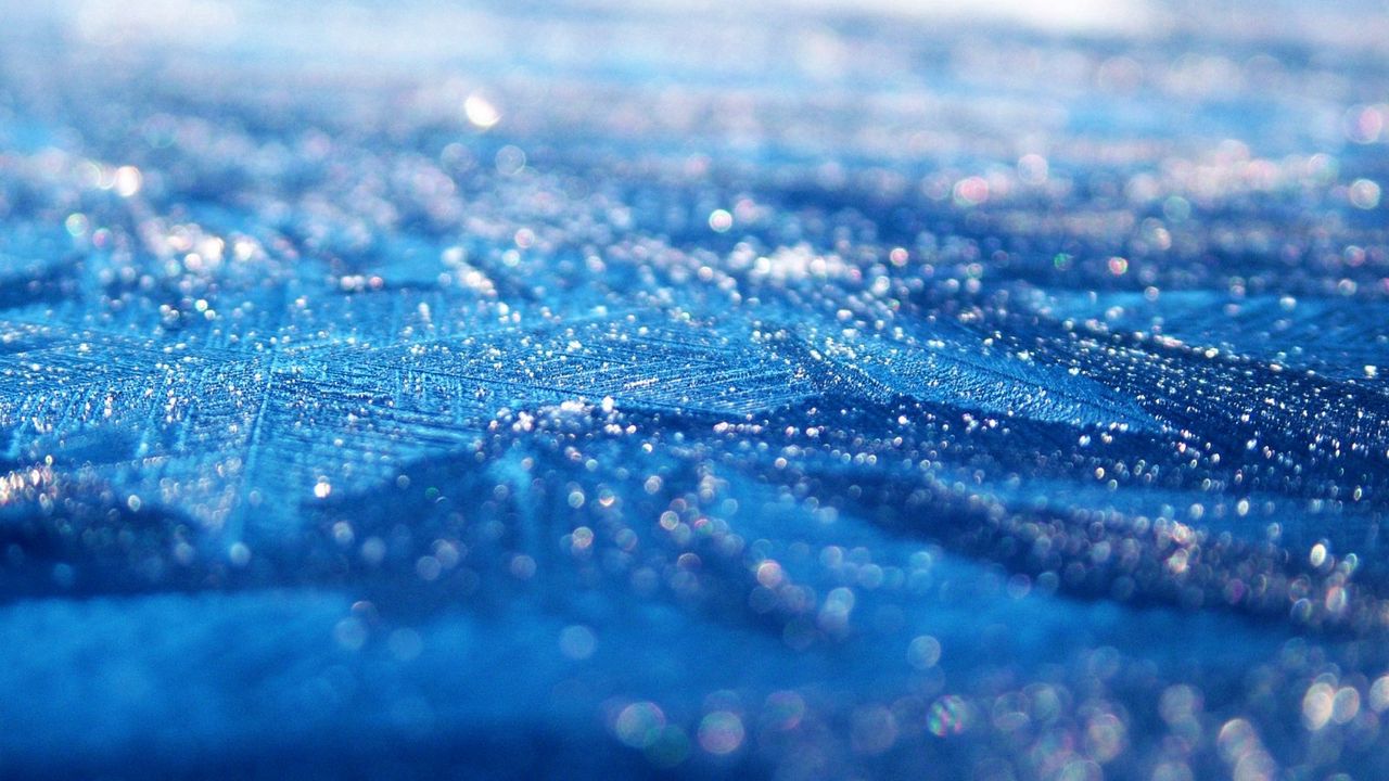 Wallpaper surface, blue, drops, dew, moisture
