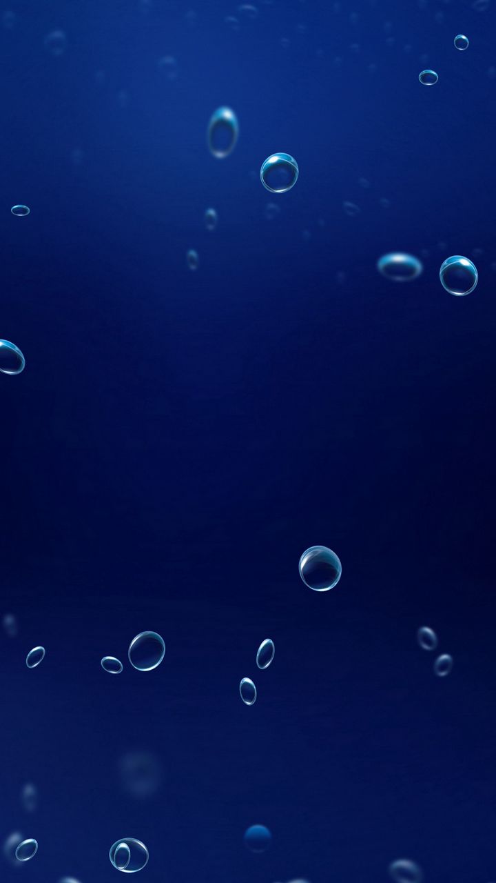 Download wallpaper 720x1280 surface, bubbles, dark, background samsung ...