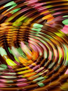 Preview wallpaper surface, circles, colorful
