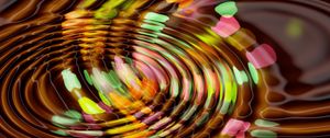 Preview wallpaper surface, circles, colorful