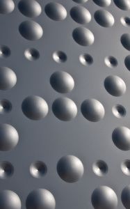 Preview wallpaper surface, circles, volume, texture, gray