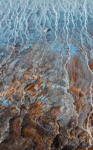 Preview wallpaper surface, coast, relief, water