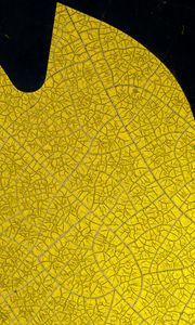 Preview wallpaper surface, cranny, yellow, abstraction, lines