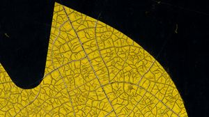 Preview wallpaper surface, cranny, yellow, abstraction, lines