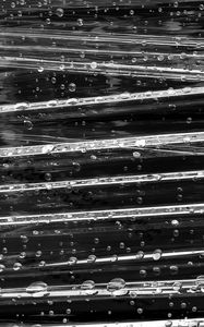 Preview wallpaper surface, drops, glare, macro, black and white