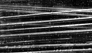 Preview wallpaper surface, drops, glare, macro, black and white