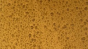 Preview wallpaper surface, drops, liquid, texture, macro, yellow