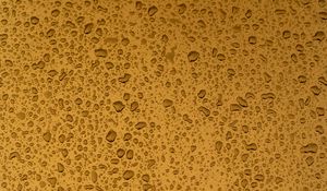 Preview wallpaper surface, drops, liquid, texture, macro, yellow