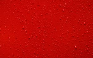 Preview wallpaper surface, drops, macro, wet, red