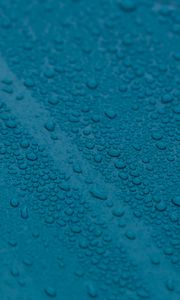 Preview wallpaper surface, drops, water, blue, macro