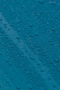 Preview wallpaper surface, drops, water, blue, macro