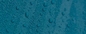 Preview wallpaper surface, drops, wet, macro, blue