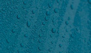 Preview wallpaper surface, drops, wet, macro, blue