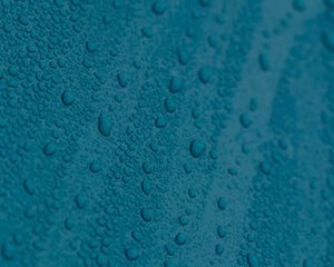 Preview wallpaper surface, drops, wet, macro, blue