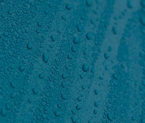 Preview wallpaper surface, drops, wet, macro, blue