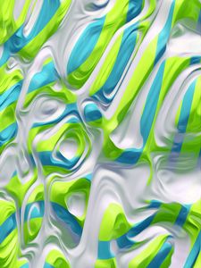 Preview wallpaper surface, embossed, colorful, wavy, bright, saturated