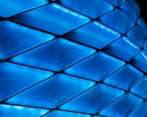 Preview wallpaper surface, glare, blue, texture