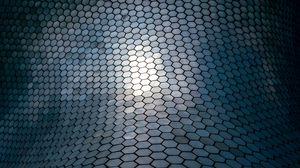 Preview wallpaper surface, honeycomb, hexagon, fragments
