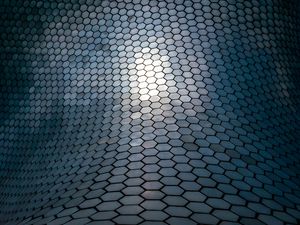 Preview wallpaper surface, honeycomb, hexagon, fragments