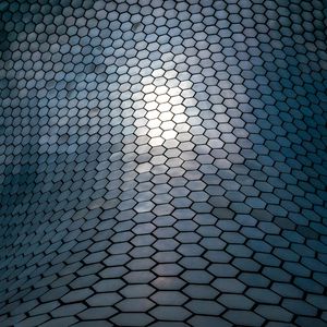 Preview wallpaper surface, honeycomb, hexagon, fragments