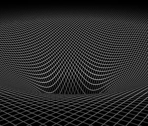 Preview wallpaper surface, mesh, black white, immersion