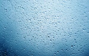 Preview wallpaper surface, moist, blue, drops