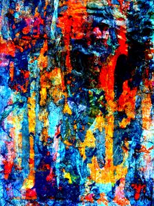 Preview wallpaper surface, paint, spots, colorful, abstraction