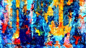 Preview wallpaper surface, paint, spots, colorful, abstraction