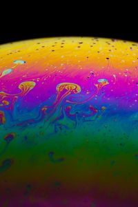 Preview wallpaper surface, paint, stains, colorful, abstraction