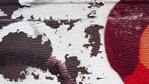 Preview wallpaper surface, paint, wavy, old