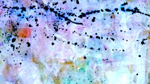 Preview wallpaper surface, paper, colorful, ink, drops, abstraction