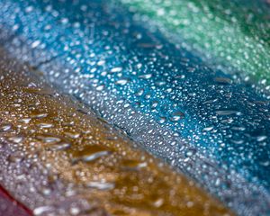 Preview wallpaper surface, rain, drops, water, macro