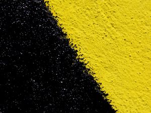 Preview wallpaper surface, relief, texture, black, yellow