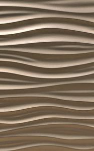 Preview wallpaper surface, waves, curves, texture, brown