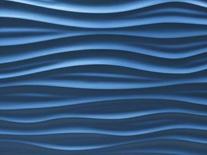 Preview wallpaper surface, waves, relief, rough, blue, texture