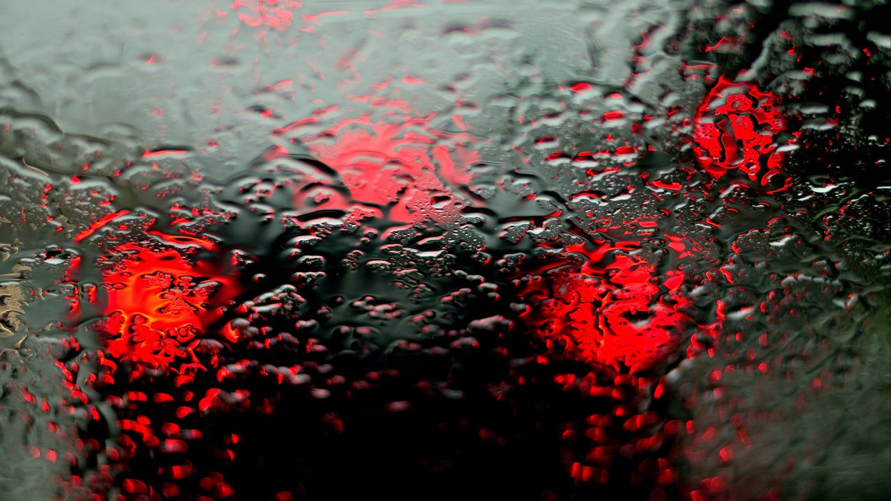 Wallpaper surface, wet, macro, reflection