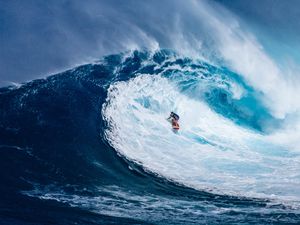 Preview wallpaper surfer, surf, wave, hawaii