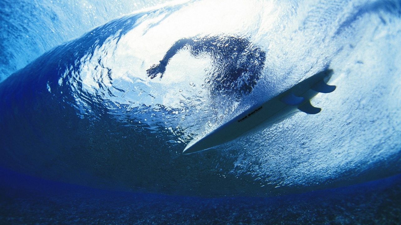 Wallpaper surfing, surfer, water, depth