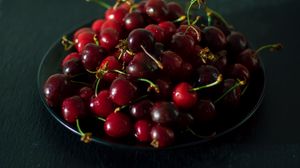 Preview wallpaper sweet cherry, cherry, fruit, berry, dish