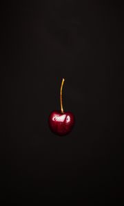 Preview wallpaper sweet cherry, cherry, fruit, berry, dark