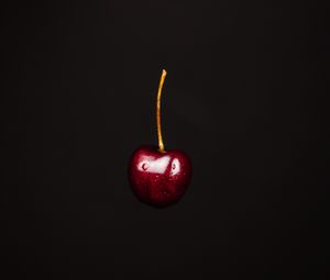 Preview wallpaper sweet cherry, cherry, fruit, berry, dark