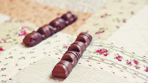 Preview wallpaper sweet, sticks, chocolate, cloth, surprise