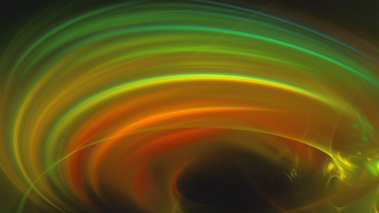 Wallpaper swirl, lines, glow, abstract