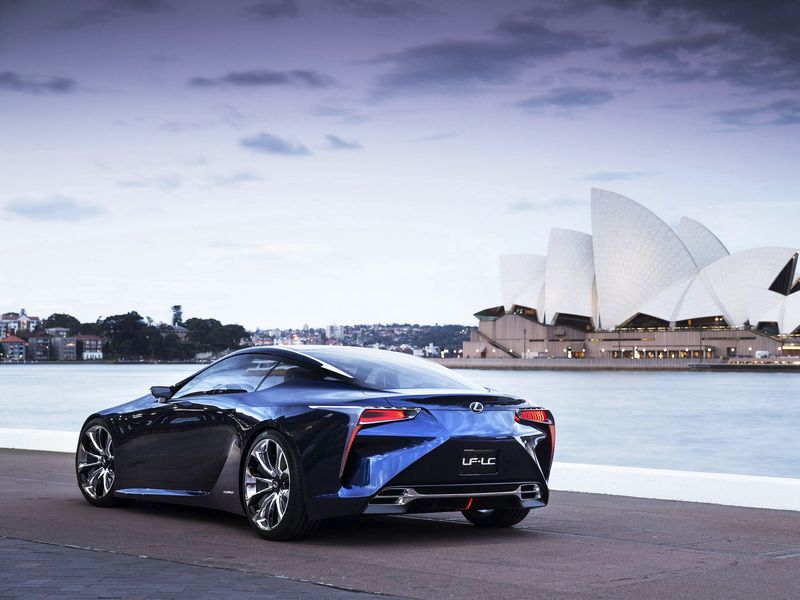 Lexus LF LC Blue