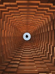Preview wallpaper symmetry, minimalism, architecture, bottom view