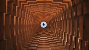 Preview wallpaper symmetry, minimalism, architecture, bottom view