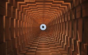 Preview wallpaper symmetry, minimalism, architecture, bottom view