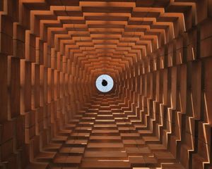 Preview wallpaper symmetry, minimalism, architecture, bottom view