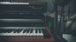 Preview wallpaper synthesizer, piano, musical instrument