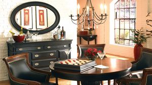 Preview wallpaper table, chairs, mirrors, recreation, room